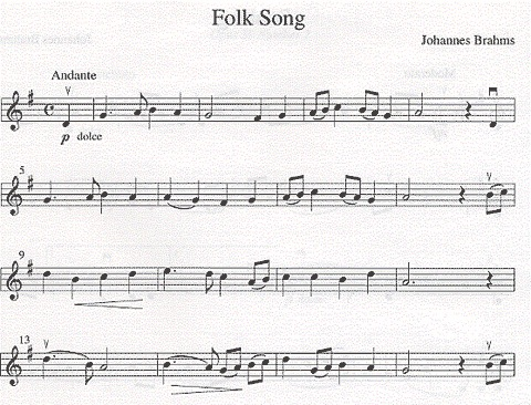 Brahms, Johannes (Duncan): The Student Violinist (violin & piano)