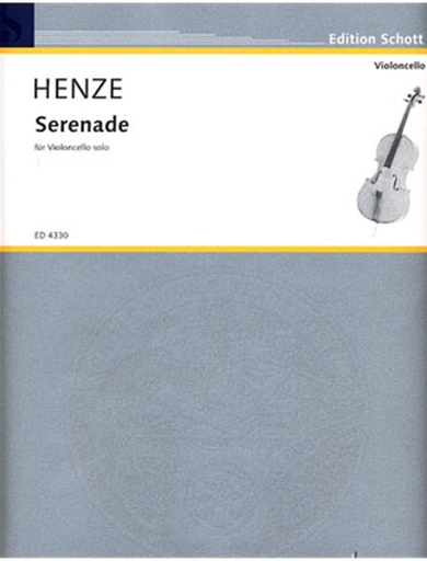 Henze, Hans Werner: Serenade (solo cello)