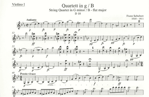 Schubert, F.: String Quartets Vol.2, Barenreiter