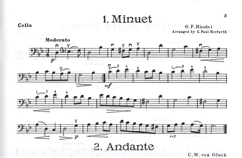 Herfurth, C.Paul: Classical Album of Early Grade Pieces (cello & piano)