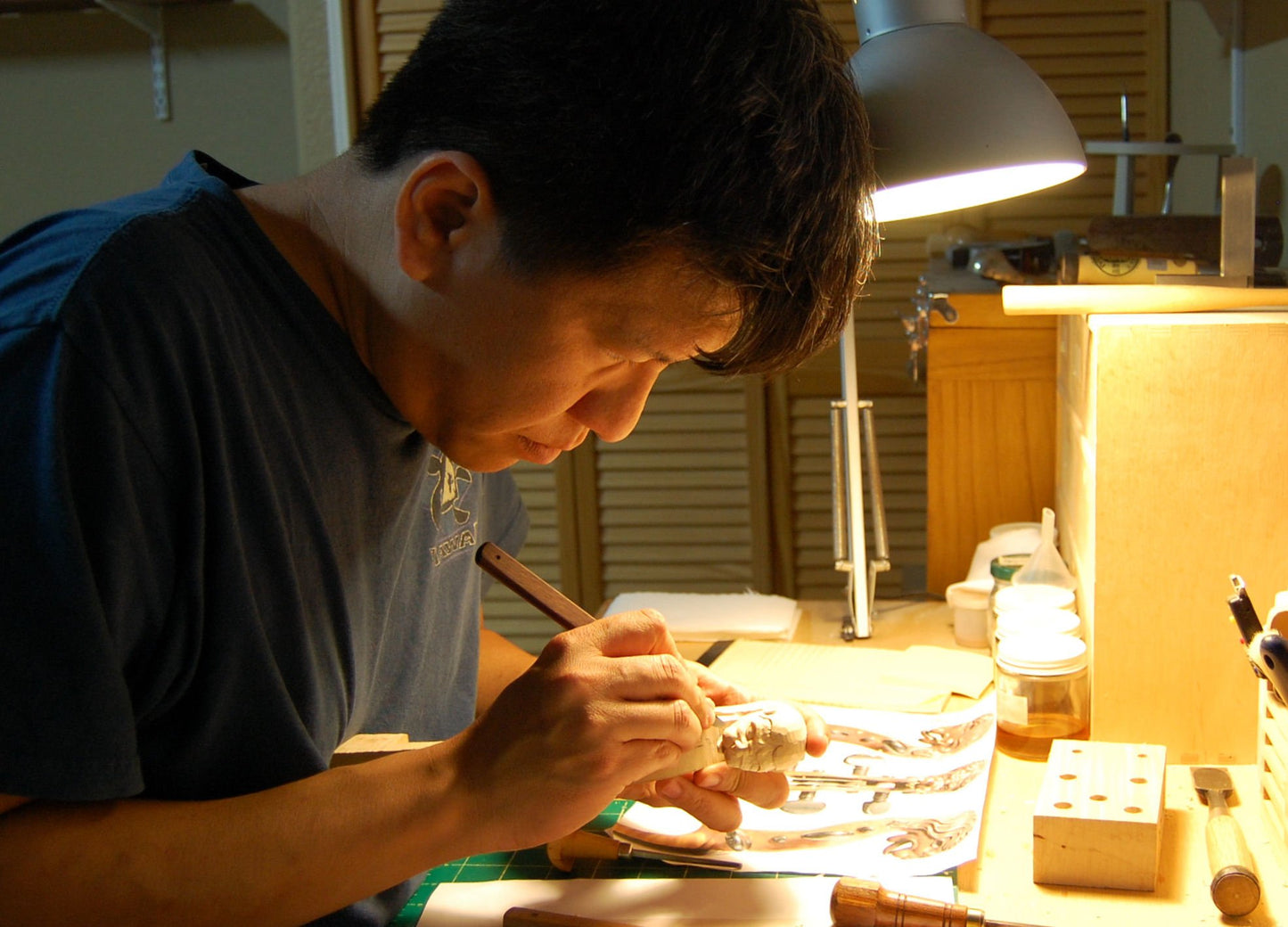 JOSEPH L. LIU silver Tubbs model violin bow, Kansas City, USA, 63.0g