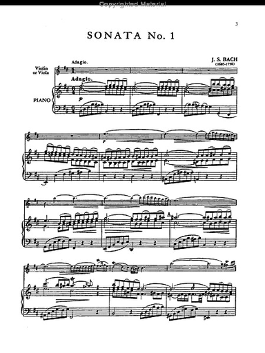 Bach, J.S.: Six Sonatas (violin & piano)