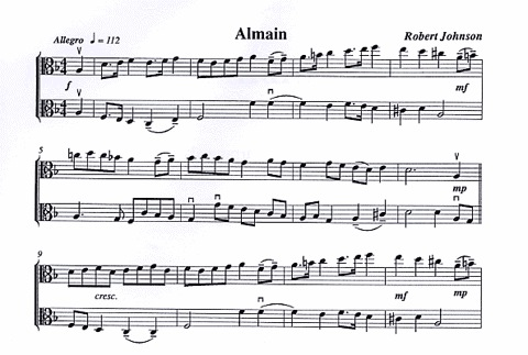 Elizabethan Duos: 13 Duets for 2 Violas