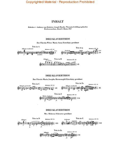 Haydn, F.J.: Piano Trios Vol.4 Henle urtext edition (violin, Cello, Piano)