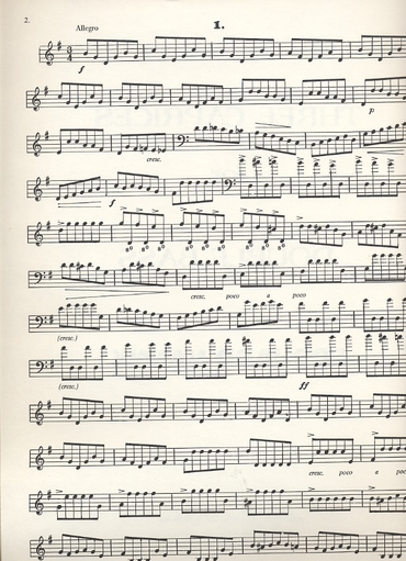 Nanny, E.: Three Caprices (bass solo)