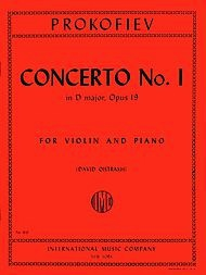Prokofiev: Concerto #1 in D Major Op 19 (violin & piano) IMC
