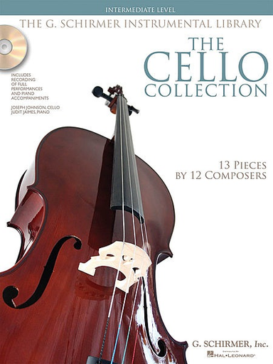 Schirmer, G.S.: The Cello Collection-Intermediate (cello, Piano, CD)