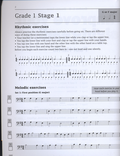 Harris, Paul: Improve Your Sight-Reading, Grades 1-5 (bass)