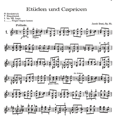 Dont, Jakob: Etudes & Caprices Op.35 (violin)