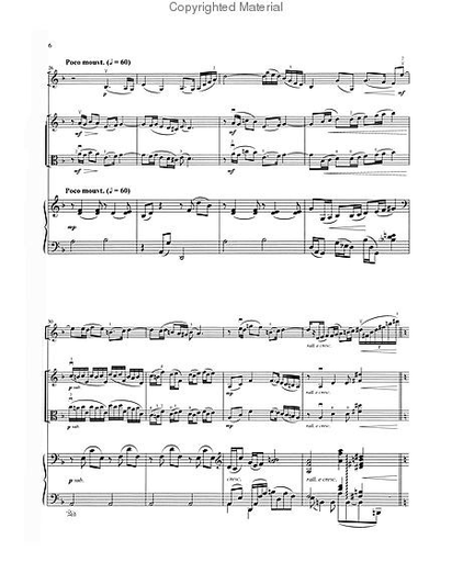 Williams (Barlowe): Theme from Schindler's List (2 violins/violin & viola, piano)