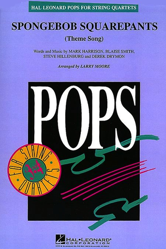 SPONGEBOB SQUAREPANTS (THEME SONG) - Pops for String Quartet