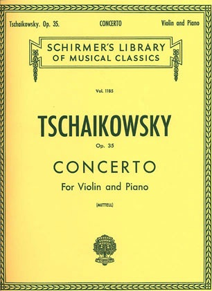 Tchaikovsky, Pyotr (Mittel): Concerto in D Major, Op.35 (violin & piano)