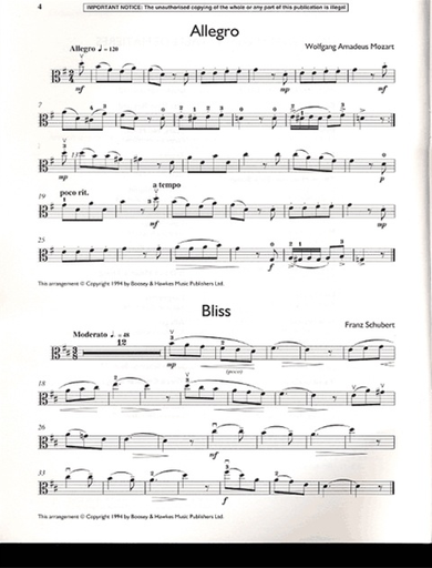 Harrison, Howard: Amazing Solos for Viola and Piano
