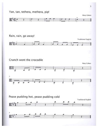 Cohen, Mary: Bags of Tunes for Viola-Beginner (viola)