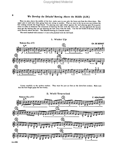 Applebaum, S.: First Position Etudes for Strings (violin)