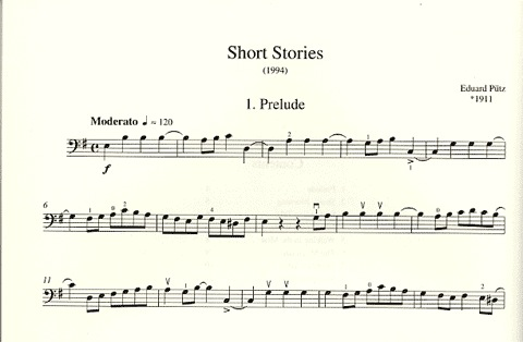Putz: Short Stories (cello & piano)