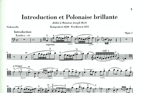 Chopin, F. (Heinemann): Polonaise Brillante, C Major, Op.3 and Duo Concertante, E Major, urtext (cello & piano)
