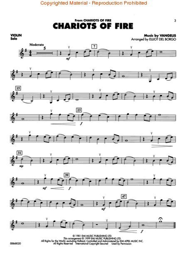 Del Borgo: Movie Favorites for Strings (violin)