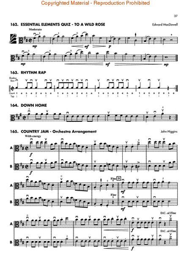 Allen, M., Gillespie, R., & Hayes, P.T.: Essential Elements, Bk.2 (viola)