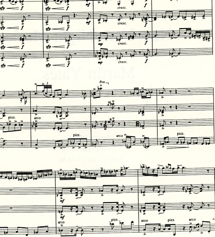 Yates, Martin: New York Night Music (string quartet) score and parts