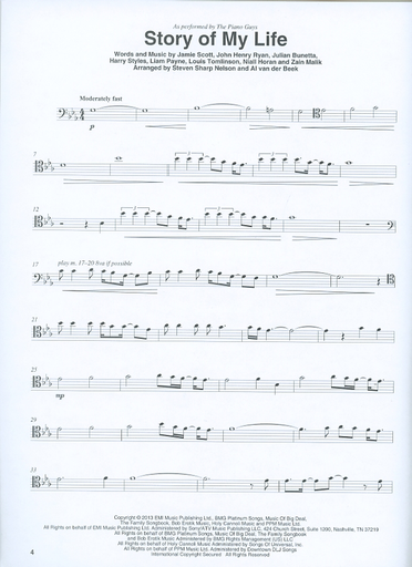 The Piano Guys - Wonders, Play 12 Favorites with Original Audio Tracks, Volume I (cello, and audio accompaniment)