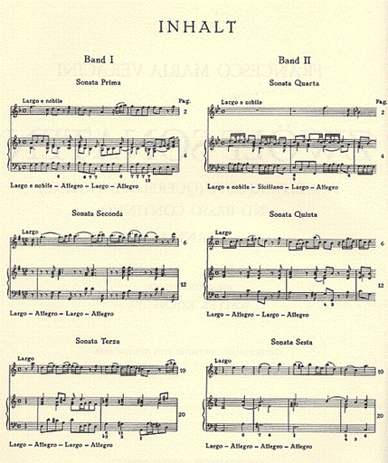 Veracini, F.M.: 3 Sonatas Vol.1 (violin, piano, cello)