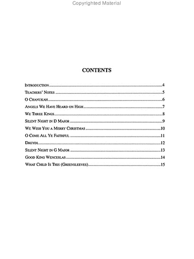 Martin, J.: More Festive Strings (3rd violin)