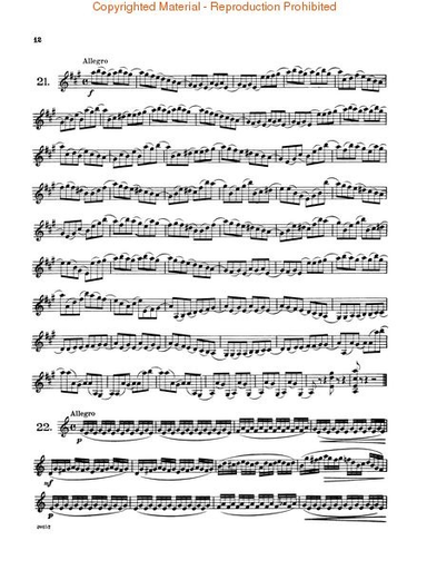 Wohlfahrt: 40 Elementary Studies for the Violin, Op. 54