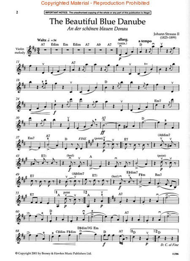 Jones, E. H.: Viennese Fiddler-Complete (2 violins, chords, and piano)