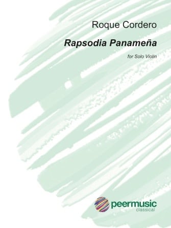 Cordero: Rapsodia Panamena (violin) Peermusic