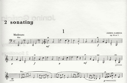 Garscia, Janina: 2 Sonatinas (cello & piano)