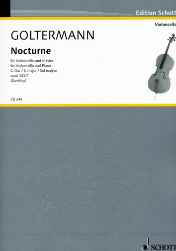 Goltermann, Georg (Zumkley): Noctune Op. 125/1 in G major (cello & piano)