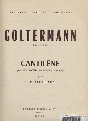 Goltermann, Georg: Cantilene (cello & piano)