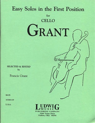Grant, Francis: Easy Solos in the First Position for Violoncello (cello) Ludwig Masters