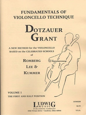 Grant, Francis: Fundamentals of Violoncello Technique Vol.1-first and half positions (cello) Ludwig Masters