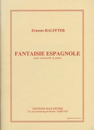Halffter, Ernesto: Fantaisie Espagnole (cello & piano)
