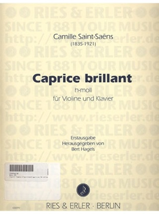 Saint-Saens, Camille: Caprice Brillant (violin & piano)