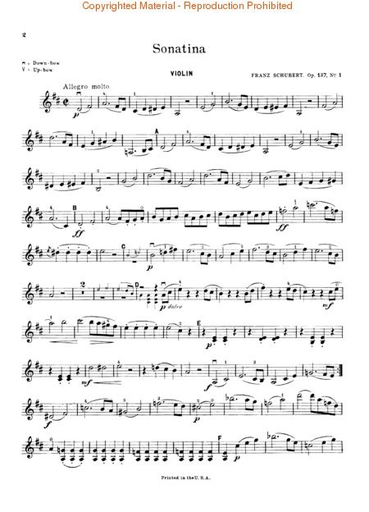 Schubert, Franz: 3 Sonatinas Op.137 (violin & piano)