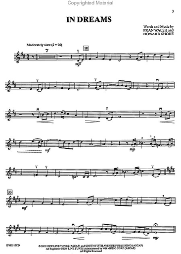 Movie Instrumental Solos for Strings (violin & CD)