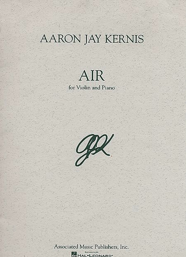 Kernis, Aaron Jay: Air (cello & piano)
