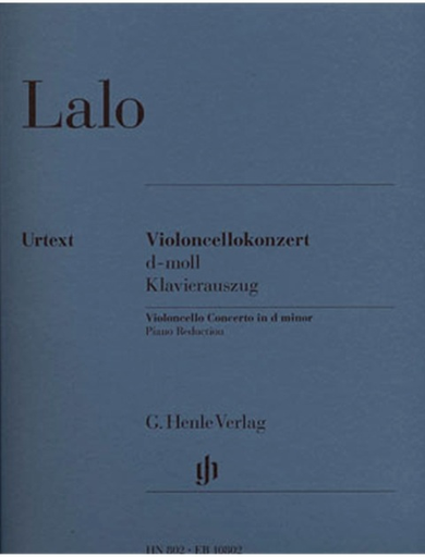 Lalo, E. (Jost, ed.): Concerto in D, urtext (cello & piano)