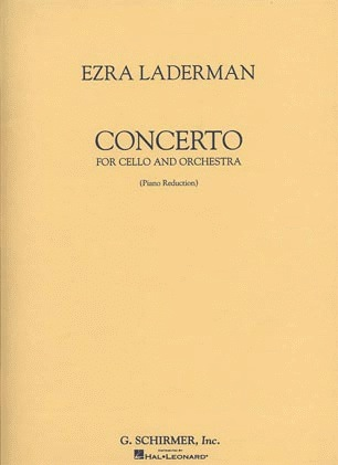 Laderman, Ezra: Cello Concerto (cello & piano)