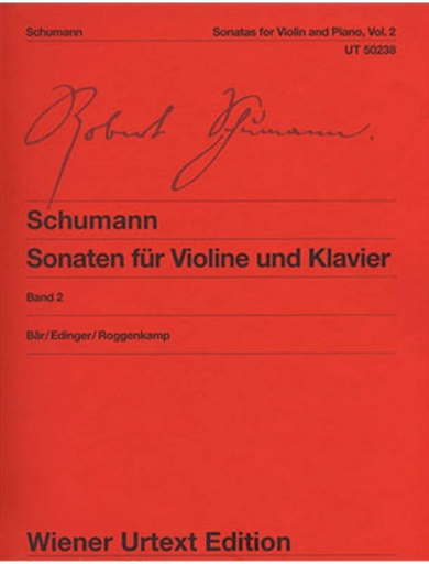 Schumann, Robert: Sonatas for Violin & Piano Vol.2 WoO2