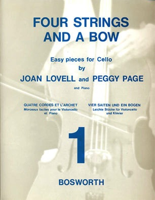 Lovell, Joan & Peggy Page: Four Strings and a Bow Bk.1 (cello & piano)