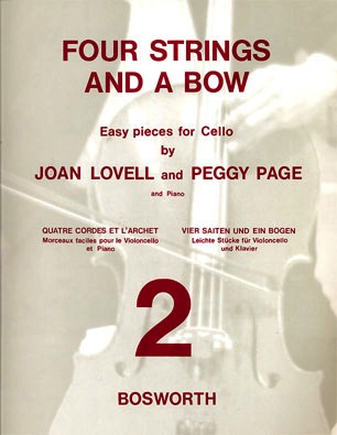 Lovell, Joan & Peggy Page: Four Strings and a Bow Bk.2 (cello & piano)