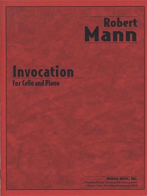 Mann: Invocation (cello & piano)