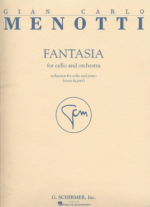Menotti, Giancarlo: Fantasia (cello & piano)