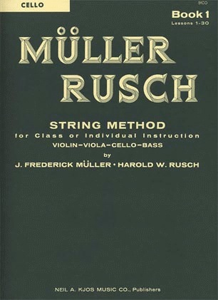 Muller, J.F. & Rusch, H.W.: String Method, Bk.1 (cello)