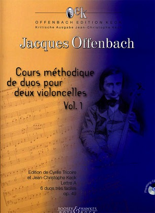 Offenbach, J.: Cours Methodique de dous pour deux violoncelles - Volume 1