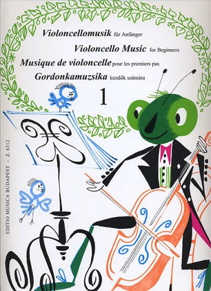 Pejtsik & Lengyel: Violoncello Music for Beginners Vol.1 (cello & piano), Edito Musica Budapest